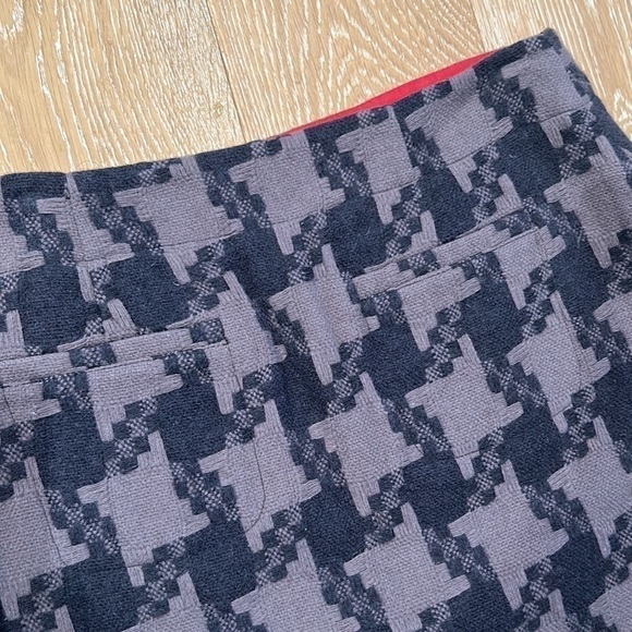 Boden Houndstooth Wool Skirt - Picture 8 of 8